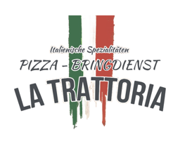 Pizzeria La Trattoria logo.